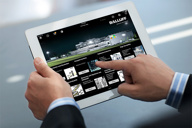 Balluff Vertriebs-App und Leadmanagement