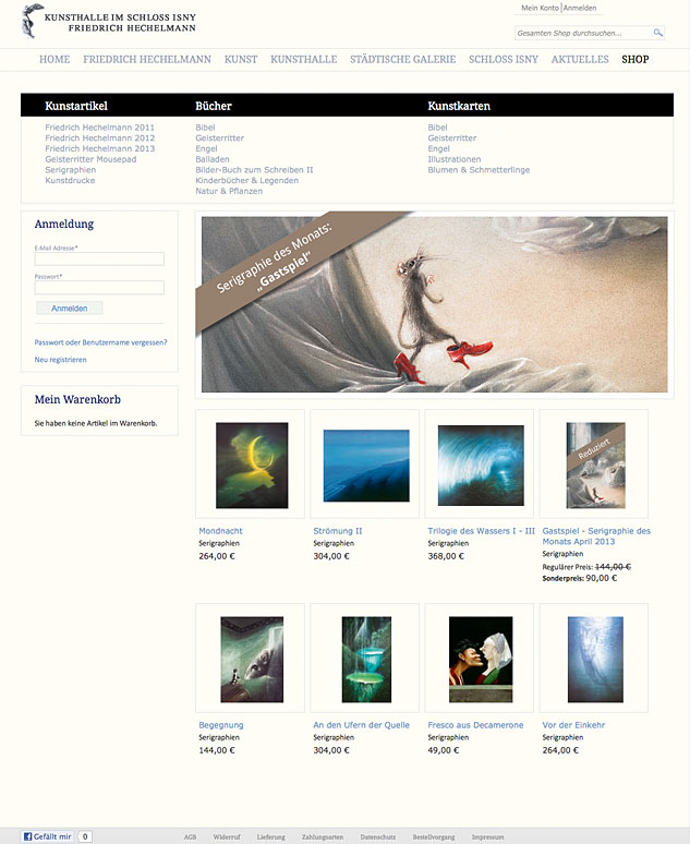 Der Online-Shop ist dank CMS-System einfach zu bedienen und bietet zahlreiche Optionen Der Online-Shop ist dank CMS-System einfach zu bedienen und bietet zahlreiche Optionen