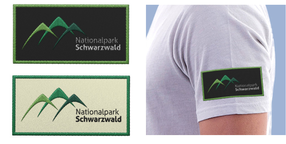 Vom gestickten Aufnäher bis hin zum Bleistift wird der Nationalpark Schwarzwald so optisch in den Mittelpunkt gerückt. Vom gestickten Aufnäher bis hin zum Bleistift wird der Nationalpark Schwarzwald so optisch in den Mittelpunkt gerückt.