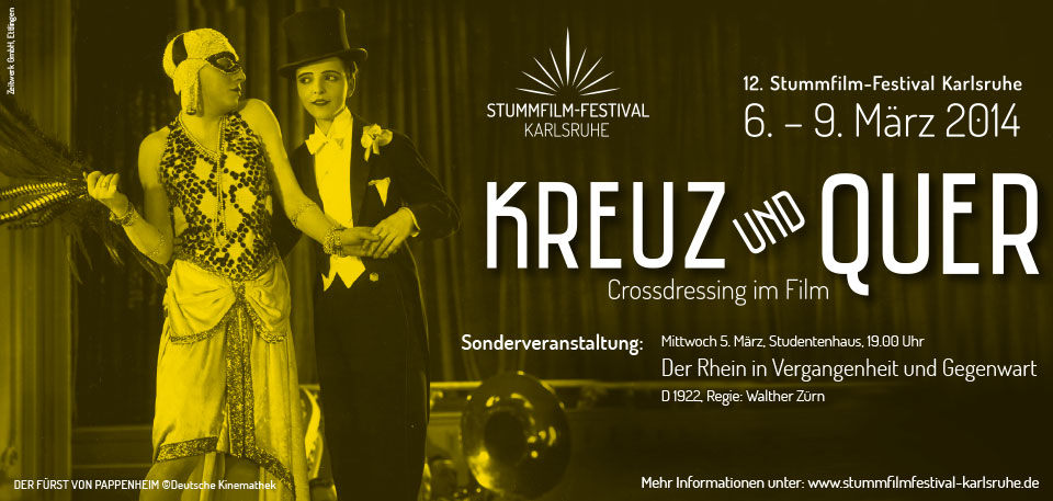 Farb- und Formwelten des Stummfilmfestival ein neues Kleid geschneidert Farb- und Formwelten des Stummfilmfestival ein neues Kleid geschneidert